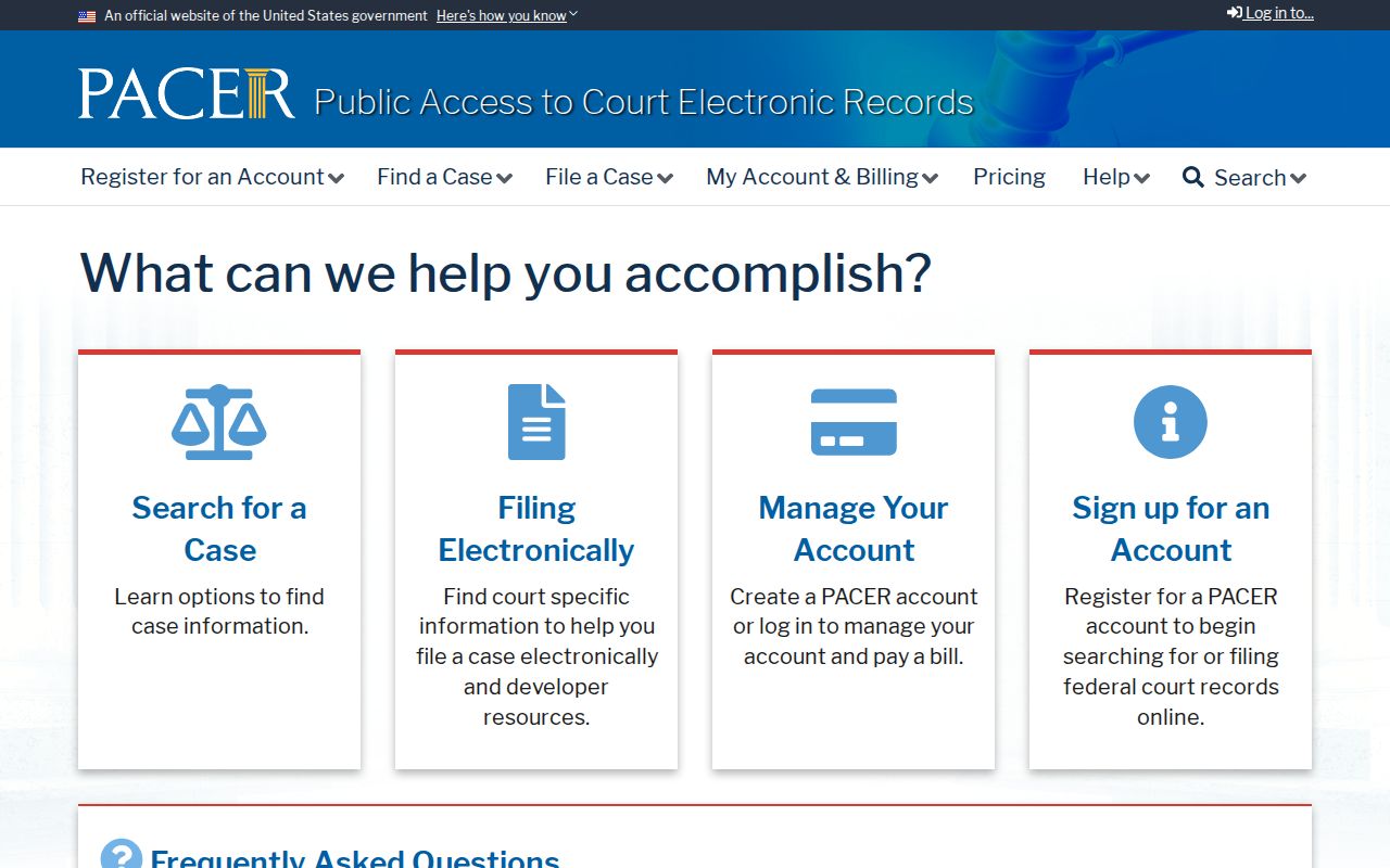 PACER search for federal criminal court cases from Breathitt County